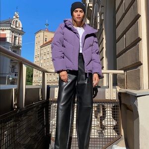 Aritzia Wilfred THE CLOUD PUFF purple rain